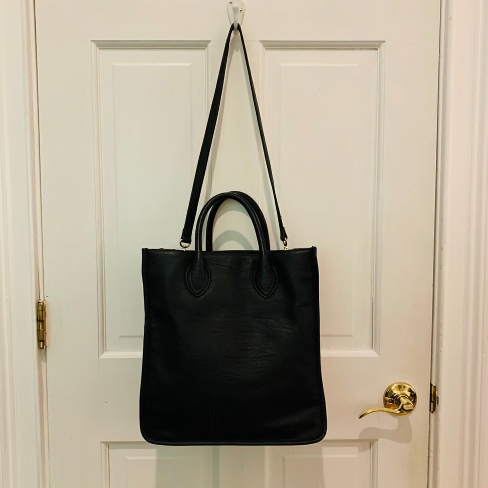 J.Crew Calf Leather Tote Bag